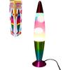 Dekorative Lava-Lampe - BG INTERNATIONAL - Regenbogen - Mehrfarbig - 41 cm - Hypnotischer Flüssigkeitseffekt