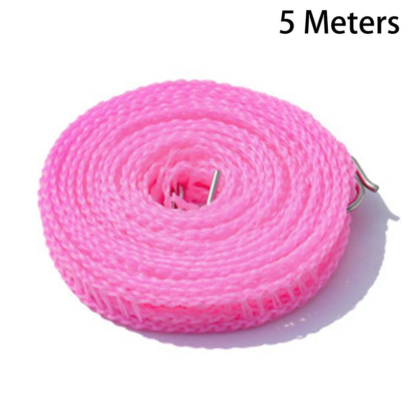 5/10M Portable Clotheslines Windproof Fence-Type Clothesline For Outdoor Indoor Home Travel Drying Rack Clothesline