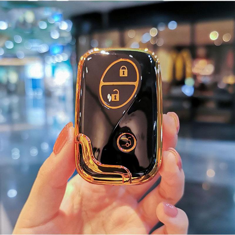 Soft TPU Car Remote Key Case Cover For Lexus CT200H GX400 GX460 IS250 IS300C RX270 ES240 ES350 LS460 GS300 450h 460h Accessories