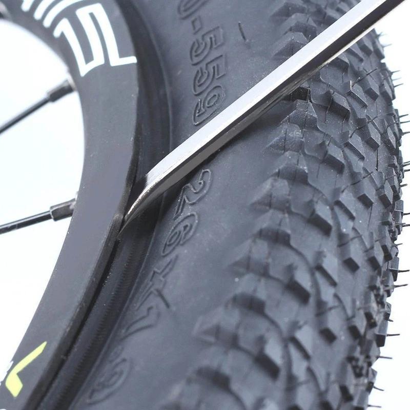 1/3Pcs Bike Tire Lever Stainless Steel Mountain Road Bicycle Wheel Remover Outdoor Cycling Repair Tool Mtb Tire Lever Pry Up