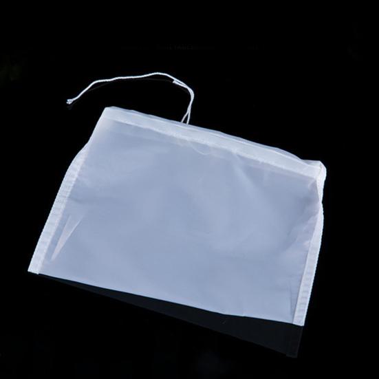Milk Wine Nylon Tea Coffee Mesh Net Strainer Liquid Filter Bag Kitchen Tool