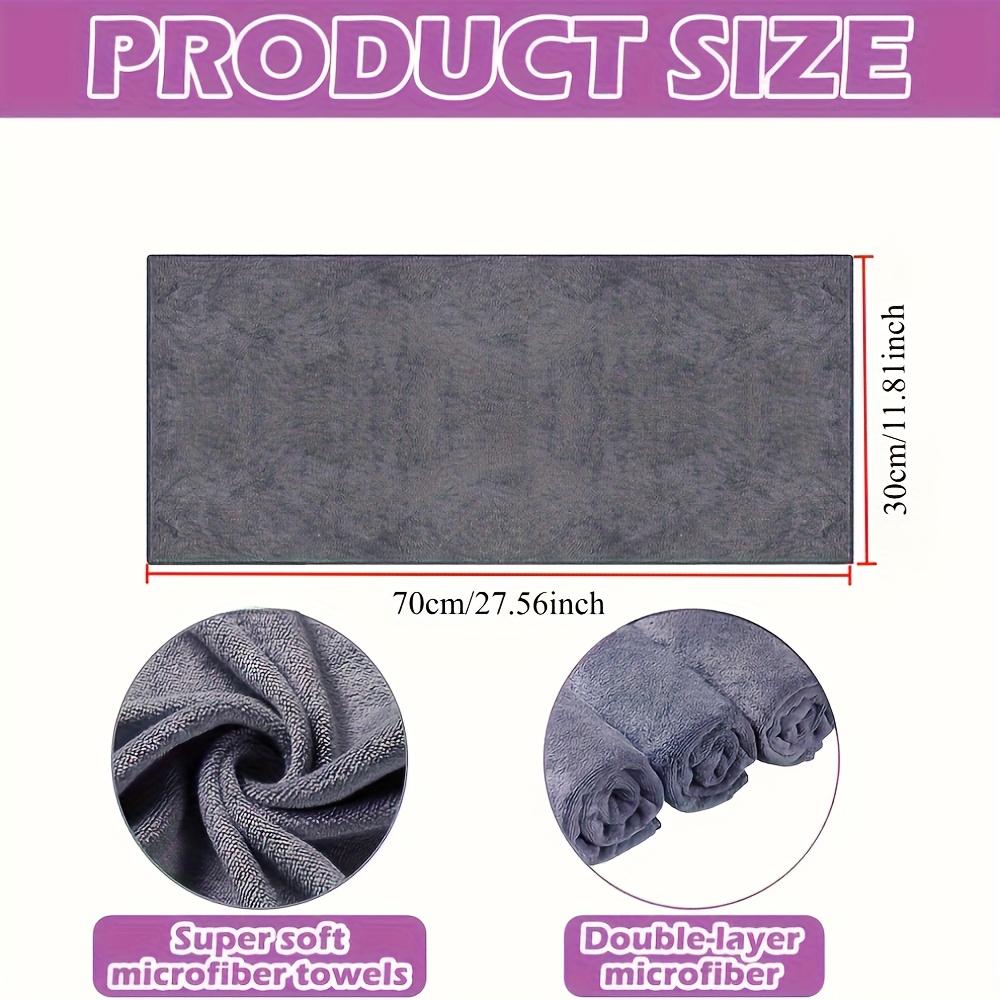 high quality5pcs Microfiber Cleaning Cloths- Ultrafine, Super Absorbent& Lint-Free Towels for Scrubbing, Mopping& Window Cleaning- Quick-Dry,