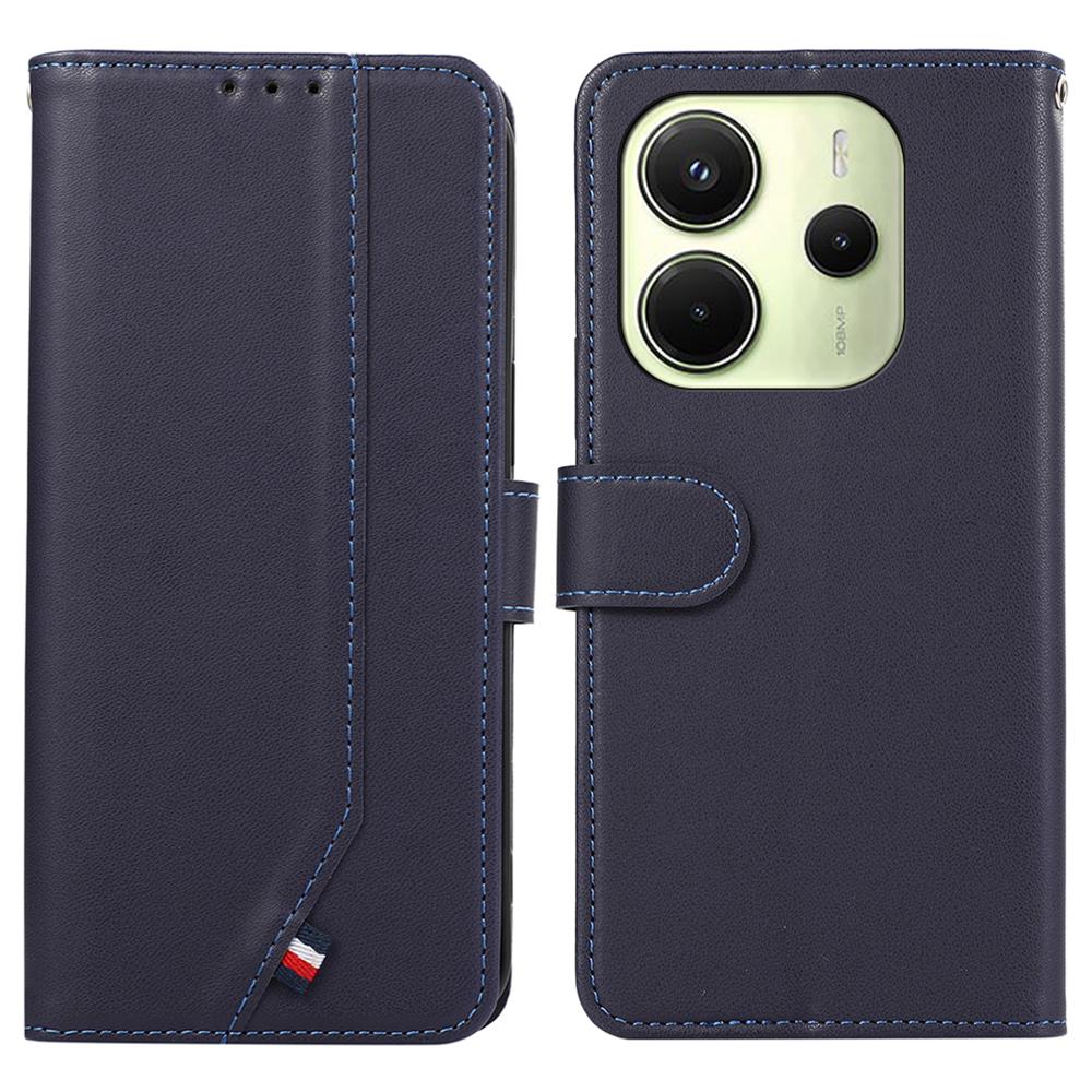 For Xiaomi Redmi Note 14 4G (164.84mm) Case RFID Blocking Flip Leather Phone Cover