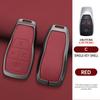 Suede Car Key Case Cover For Baic Beijing X7 Bj40 Senova D50 D70 X55 X65 Eu5 Eu7 Car Key Protector Keychain Accessories