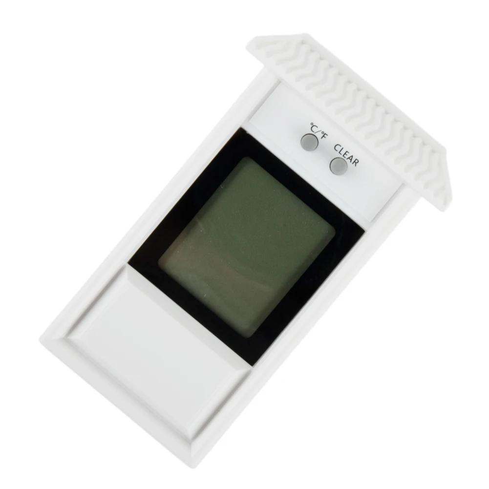 Digital Thermometer Thermometer Indoors And Outdoors Use White 20 50 High Quality 0 1 AAA Battery Black Plastic