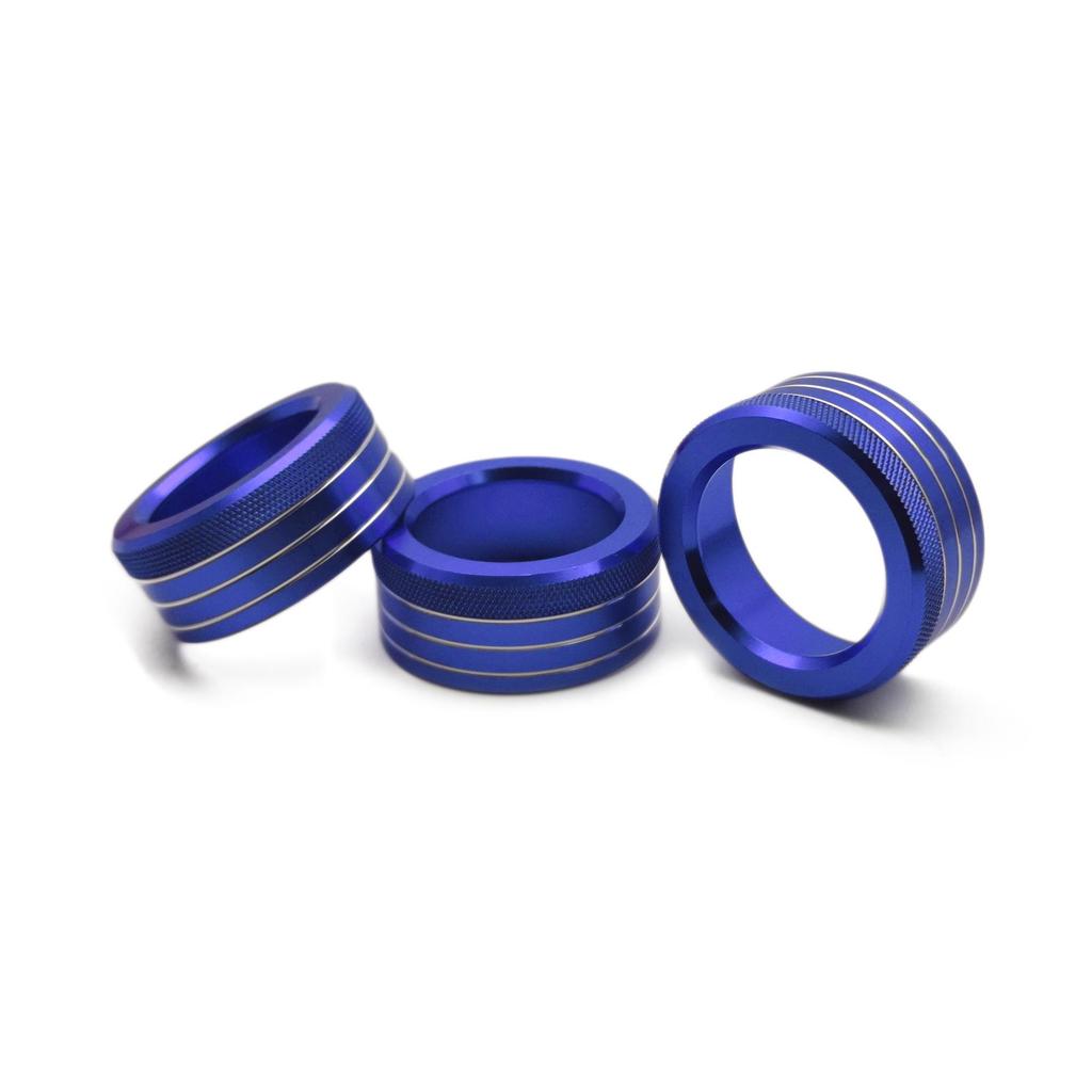 Decorative AC Knob Ring for GT86/Subaru BRZ - Fits 20 Models with Logo On Center Console.
