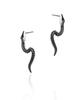 Sekhmet Geb Oil Painting Snake Earrings
