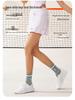Lu Gleicher Stil Damen High Waist Sport Tennisrock zum Laufen, Badminton, Pilates, Yoga