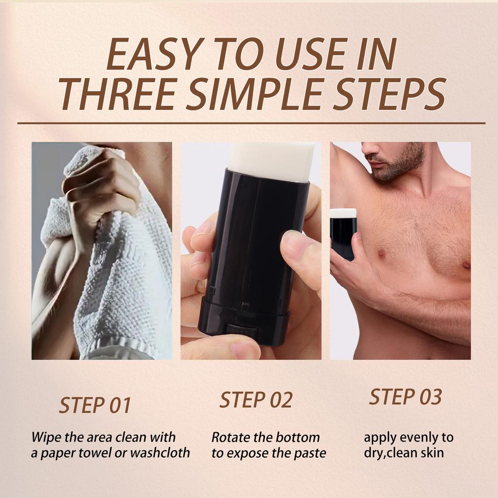 Men's Body Deodorant, Long Lasting , Refreshing And Odor Reducing Deodorant, 5 Pieces