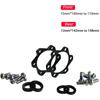 1 Set Front Bike Booster Hub Adapter Replacement with Hub Washers Screws Front Bicycles Boost Hub Conversion Adapter