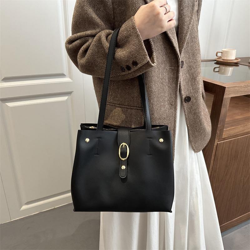 Bag women's bag new new product texture large capacity simple shoulder bag portable tote bag