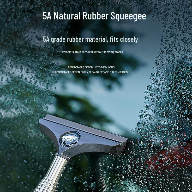 Retractable Rainproof Rearview Mirror Wiper: Anti-Fog and Water Removal Artifact
