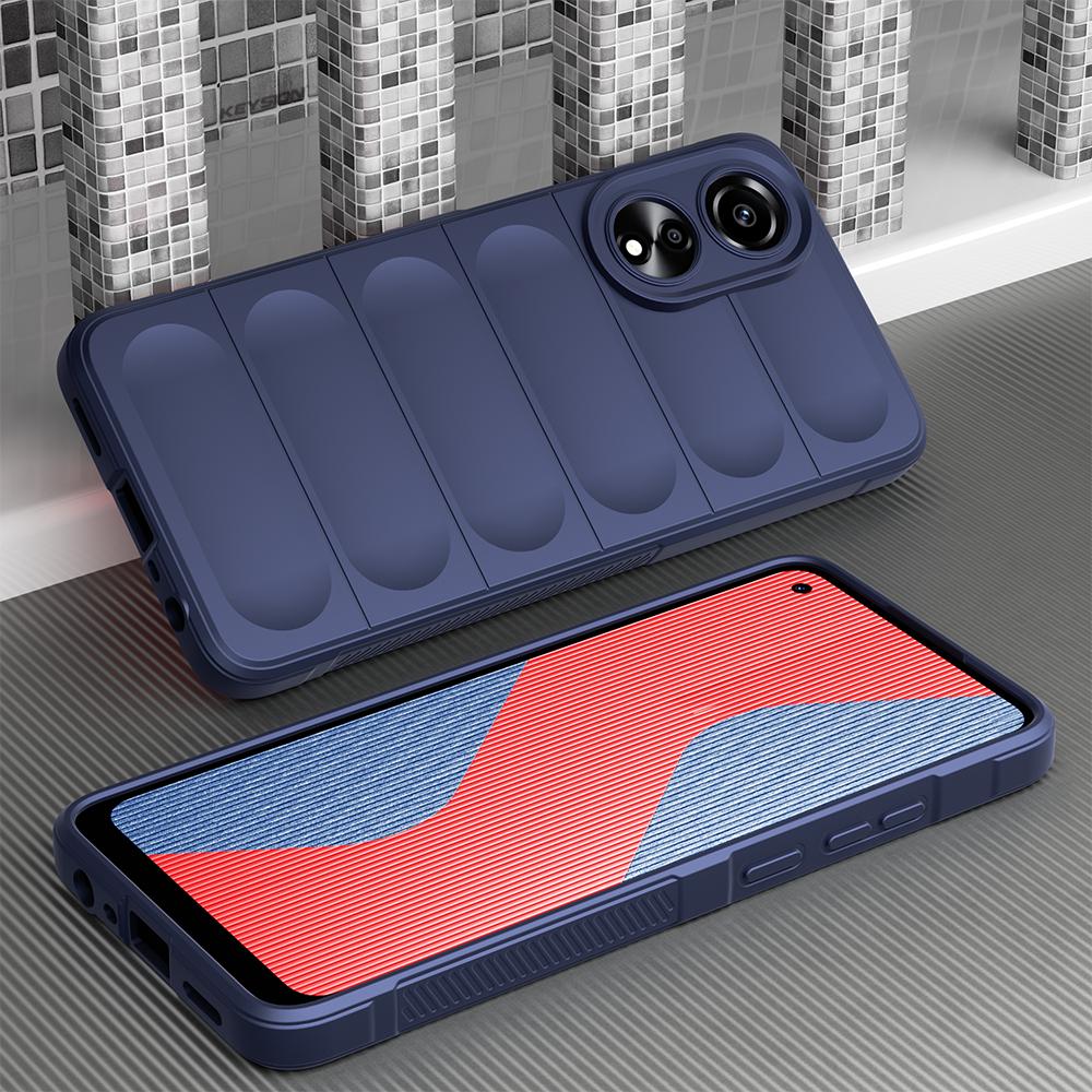 KEYSION Shockproof Matte Case for OPPO A3 Pro 5G A60 4G Anti-skid Soft Silicone Phone Back Cover for OPPO A60 4G A3 Pro 5G
