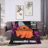 Anime C-Chainsaw Man Pochita  Blankets Quality Soft Warm  Bedding Throws Winter Camping Living Room Novelty Bedspread