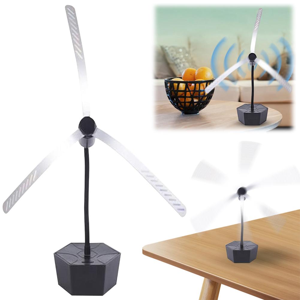 Fly Fan for Tables with Holographic Blades Flexible Fly Repellent Fan Keep Flies Away Table Top Fly Fan for Picnic BBQ