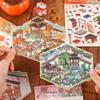 Meow Fun Pavilion Series: New Year Chinese Style Immersive Landscaping Stickers