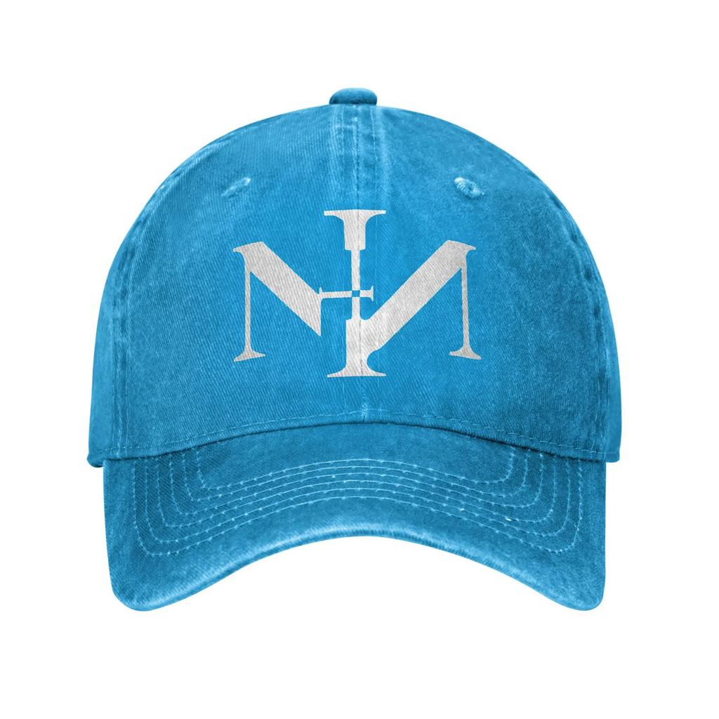 Sin Nin Logo Nine Inch Nails Baseballové čepice Módní Opotřebovaný Denim Sluneční kšiltovka Unisex Venkovní cvičení Nastavitelné čepice Klobouk