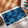 Tappeto in Flanella Stampato Chelsea FC Antiscivolo Morbido Poliestere Tappeto per Pavimento Tappetino Decorativo da Interno per Camera da Letto Soggiorno Divano Sala Giochi Decorazione Casa