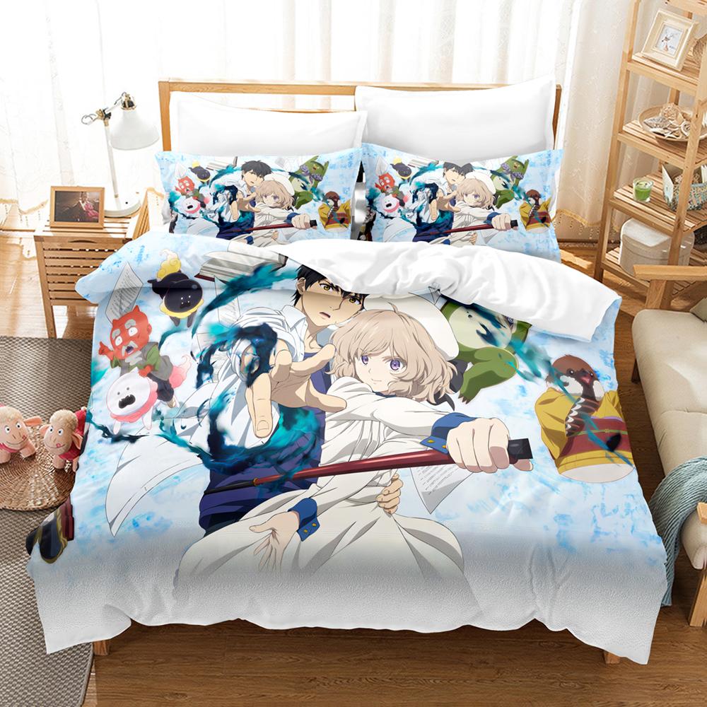 3D Anime In/Spectre Fictitious Reasoning Bedding Sets Duvet Cover Set With Pillowcase Twin Full Queen King Bedclothes Bed Linen