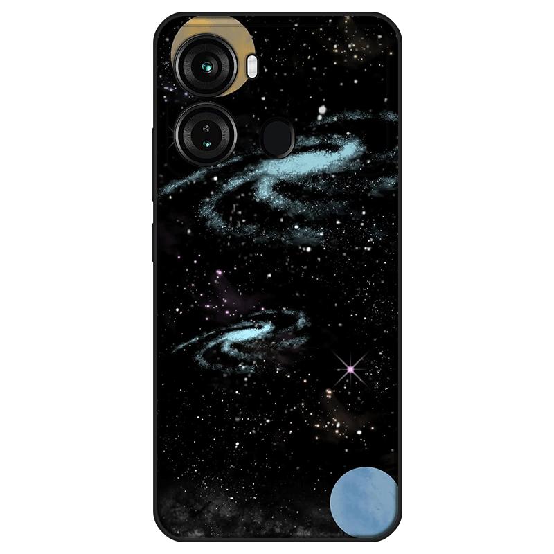 

Для itel P40 S23 P 40 S 23 чехол Мягкая силиконовая задняя крышка чехол для телефона с рисунком Звездное небо For itel P40