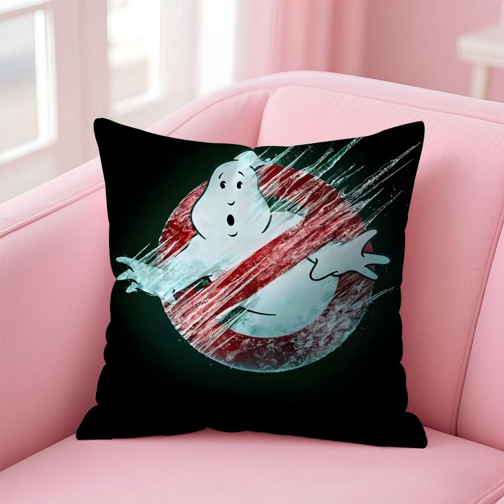 GGhostbusters AAfterlife Cartoon Cushion Cover Pillow Case Soft Friendly Fabric Concealed Zipper