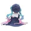 New In Stock Anime Figure Toys Cute Anime MIKU Sitting Position PVC Action Figurine Kawaii Cartoon Model Doll Birthday Gifts Kid