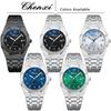 Elegant Fashion Business Watches For Men CHENXI Round Dial Luminous Waterproof Calendar Display Quartz Watches Man