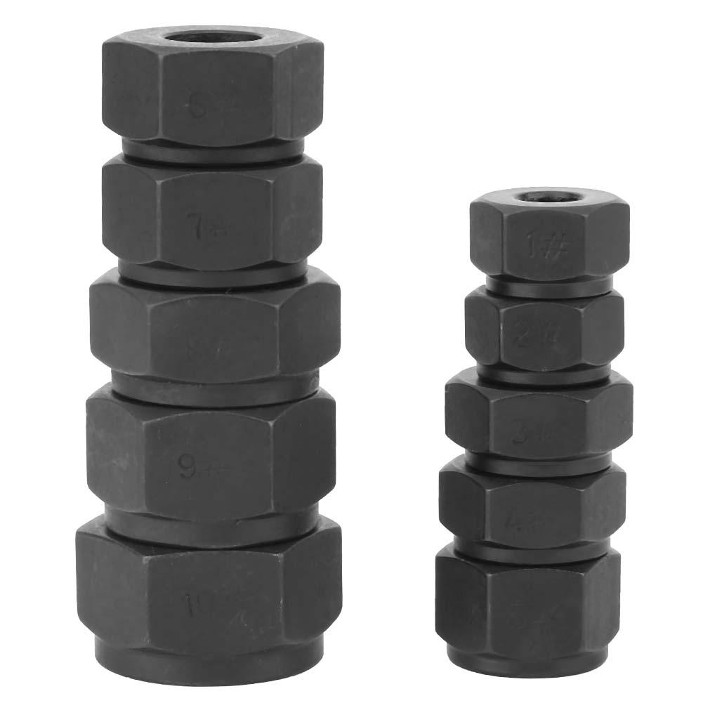 10pcs Damaged Nut Bolt Remover Stud Extractor Set Broken Bolt Removal Kit