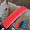 Grooming Brush for Horse Care Tool Detangling Hair Comb Massaging Red