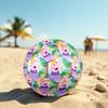 Pink Pig Print Size 5 Soccer Ball, Standard Match Football for Sports Game and Team Practice, Ideal Gift for Soccer Fans