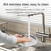 Smart Automatic 304 Stainless Steel Pet Water Fountain for Cats - Silent Dispenser