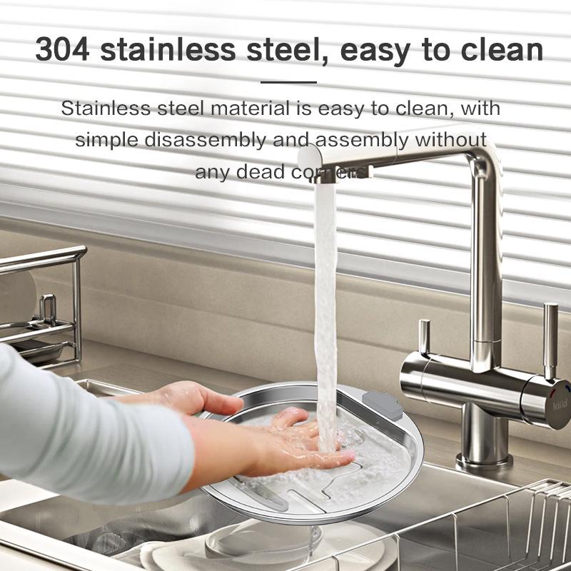 Smart Automatic 304 Stainless Steel Pet Water Fountain for Cats - Silent Dispenser