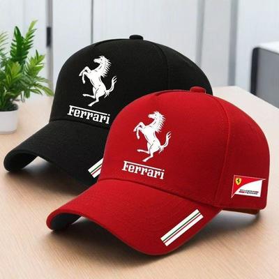 F1 Racing Team Baseball Cap Car Logo Casual Caps Adjustable Outdoor Cycling Sports Hats For Ferrari 308 GT4 328 GTB/GTS F355 360
