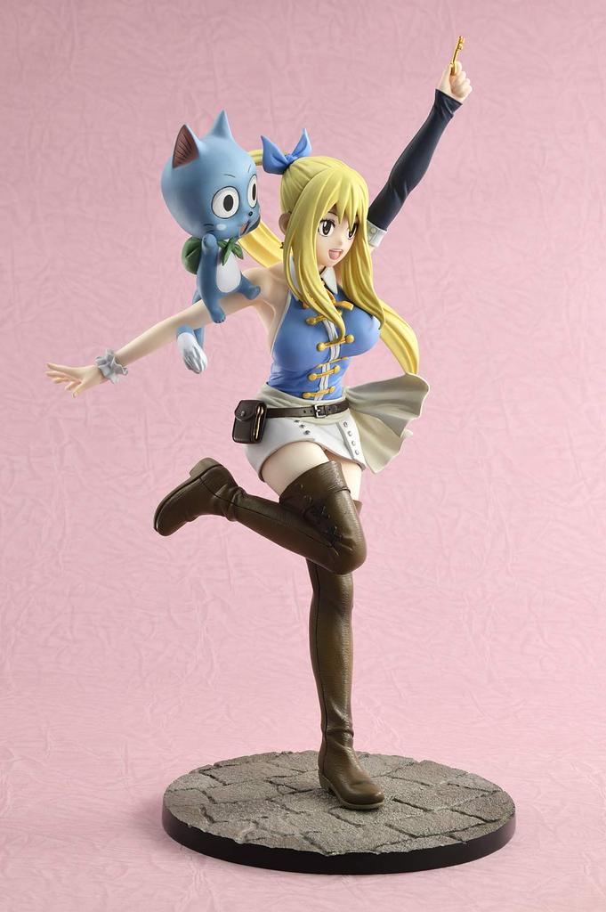 BellFine Seria Finală Lucy Heartfilia Figurină Completă Pictată din PVC la Scară BF100 "FAIRY TAIL" 1/8