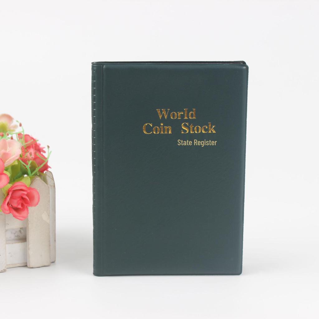 120-Pocket Coin Collection Album for Commemorative and Ancient Coins