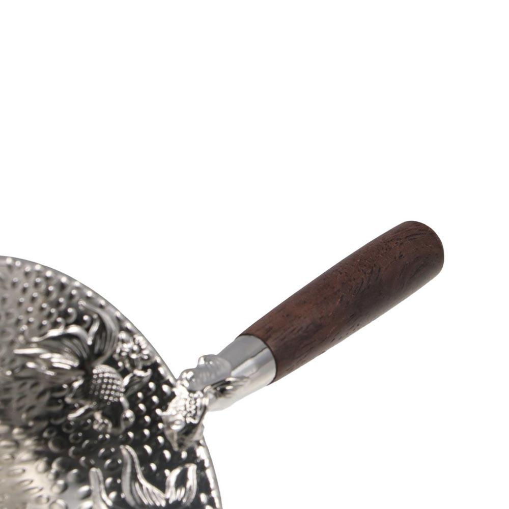 Embossed Tea Strainer Vintage Tea Colander Household Tea Filter  Kung Fu Tea