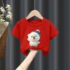 Childrens ShortSleeved Tshirt Summer Thin Compassionate Baby HalfSleeved Clothing Summer Polyester Fabric
