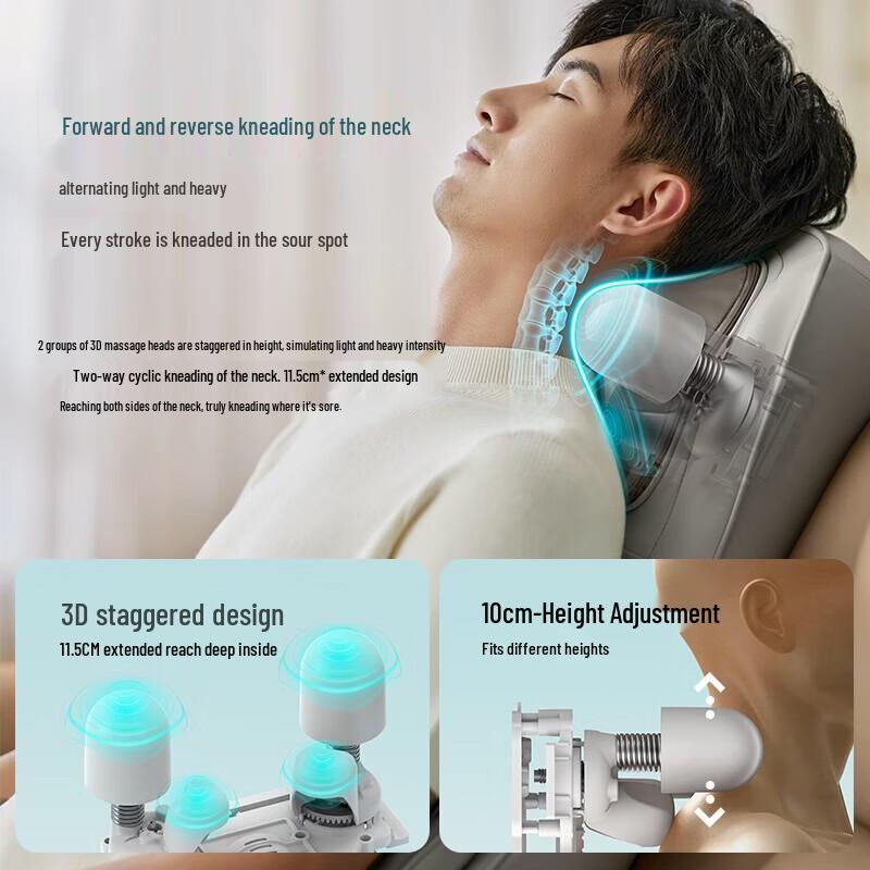 Philips Full Body Kneading & Heat Massage Mat CN plug (adapter included)