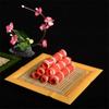 Kalte Speisen und Geschirr für Hotels und Restaurants Kreativer Behälter im Bambusrohr-Look Sushi Bambusrohr Spezialitäten