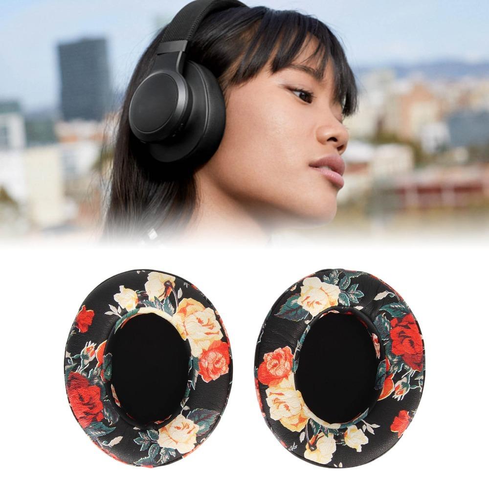 

2PCS Soft and Comfortable Replacement Ear Pads Ear Covers for Studio 2 Studio 3 Audio Accessories чорний