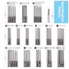 50Pcs Screwdriver Bit Set Security Bit Set Extra Long Magnetic Driver Kit Drill Screwdriver Bit Set Screw Driver Bits