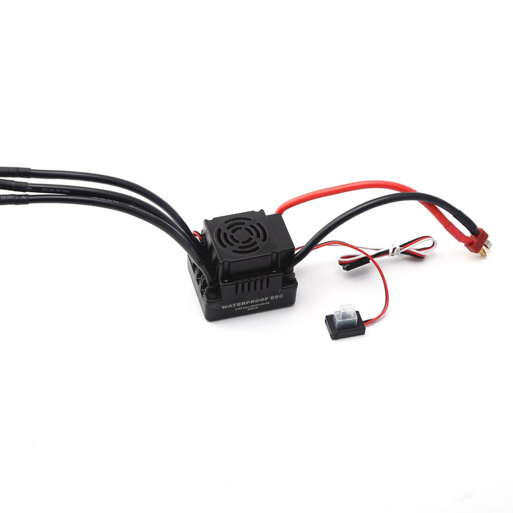 120A Brushless 2-4S ESC with BEC for 1:8 1:10   RC Car Short Truck   Crawler