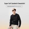 JD J.Zao Men's Lightweight Warm Air Layer Printed Pullover Sweatshirt