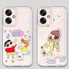Case for Xiaomi Mi 11 Lite 11T Pro Soft Phone Cover Cartoon Himawari Shin