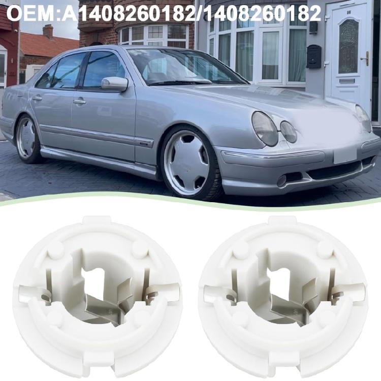Zware Koplamp Lampvoet Adapter Plastic Mistlamp Fitting Houder Vervangt 1408260182 voor Auto's W170 R170