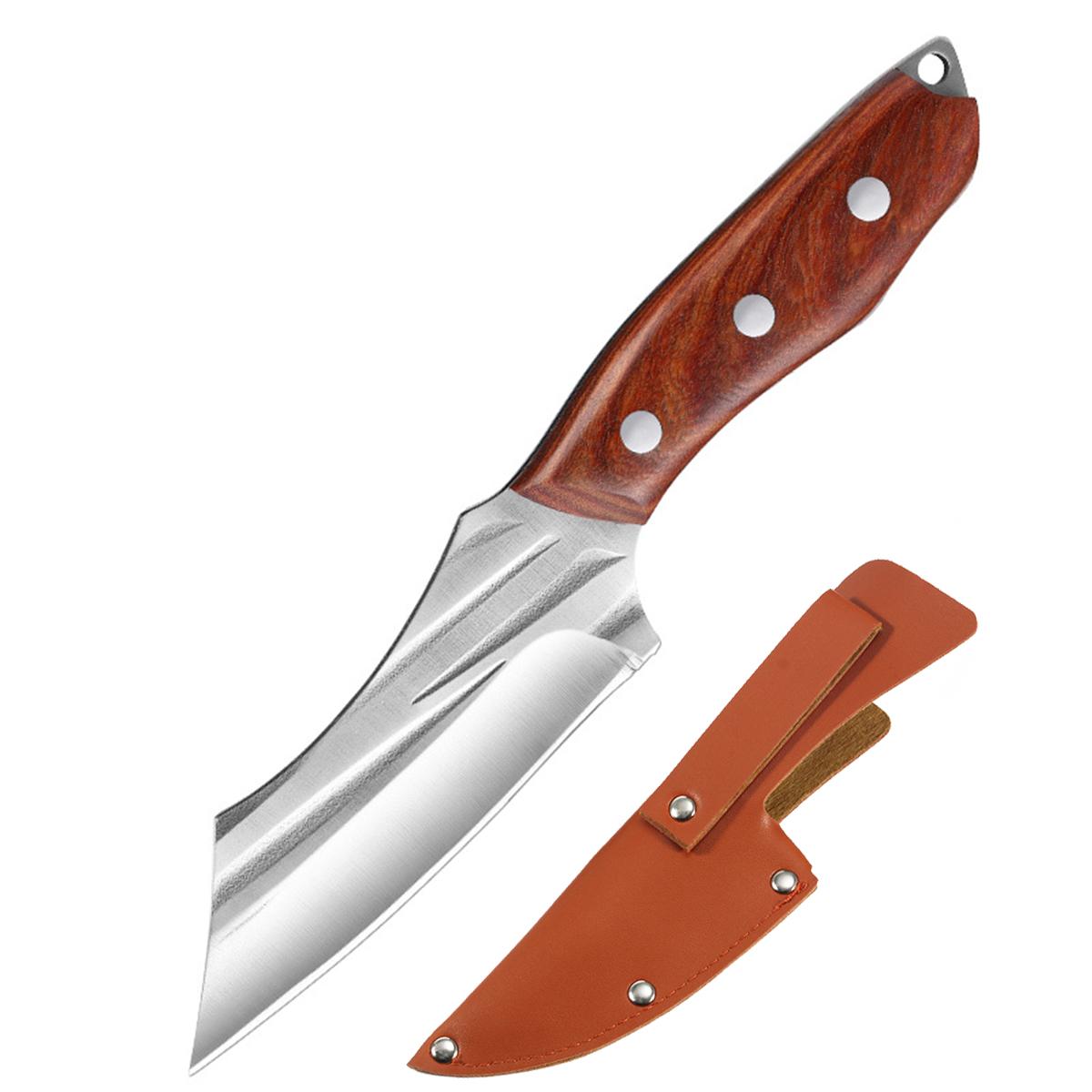 

Кованый обвалочный нож из нержавеющей стали, бытовой многоцелевой нож для нарезки, нож для убоя рыбы Style B