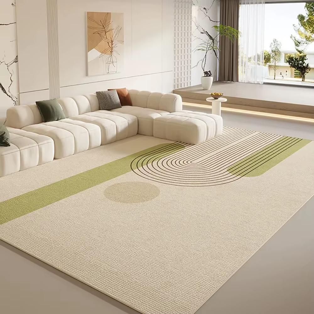 Living Room Carpet Scandinavian Minimalist Style Carpet Home Room Warm Sofa Large Full Carpet Non-Slip Manageability