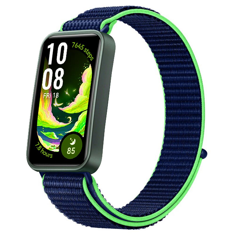 

Nylon Loop Strap for Huawei Band 10 9 8 Sports Replaceable Bracelet Wristband for Huawei Band 10 Original Adjustable Watchband For Huawei Band 10 лаймовый
