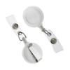 Personalized Custom Shaped Acrylic Gift Retractable Badge Clip Scroll Rotating Easy-pull ID Buckle Easy-pull Buckle