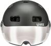 Kask Uvex Rush Visor Srebrny R. 55-58 Cm